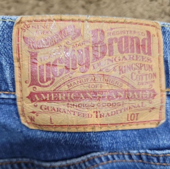 LUCKY BRAND DUNGAREES BY GENE MINTESANO SWEET N LOW BOOT CUT DENIM JEANS 10/30 - Picture 12 of 12